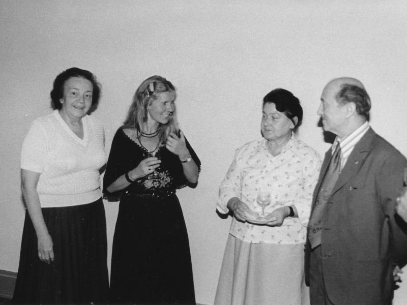 v.l. Margarete Schmidt, Regine Sylvester, Käthe Rülicke-Weiler, Wolfgang Lutsch
